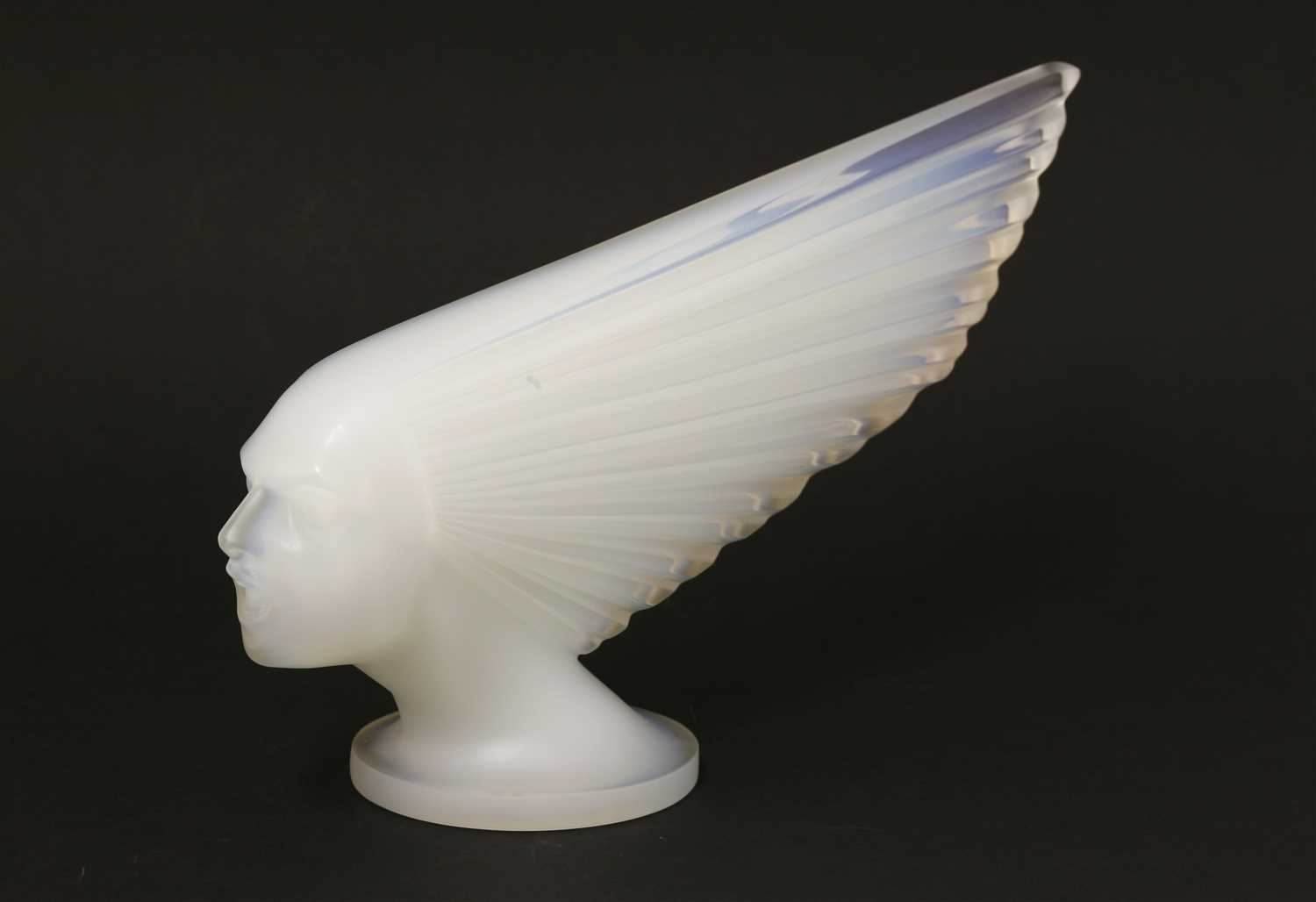 Lot 281 - A Lalique 'Spirit of the Wind' car mascot