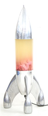 Lot 422 - A large retro lava lamp