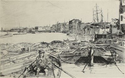 Lot 97 - JAMES ABBOTT MCNEILL WHISTLER (American, 1834-1903)