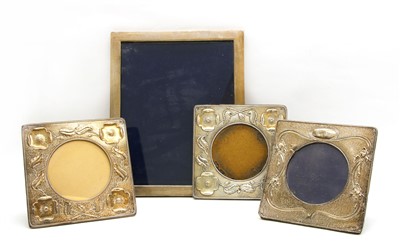 Lot 106 - Four silver frames