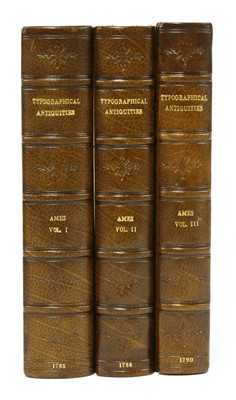 Lot 86 - AMES (Joseph) & HERBERT (William): Typographical Antiquities