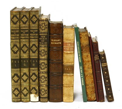 Lot 262 - 1- Kitto, J: The Gallery of Scripture Engravings