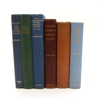 Lot 380 - Genealogy/Family History
