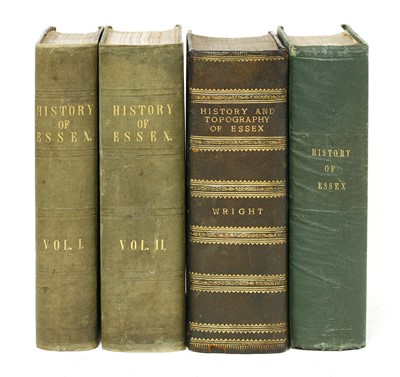 Lot 44 - Wright, Thomas: Various edition of: The History And Topography of the County of Essex