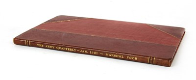 Lot 82 - FOCH, Marshall: Autograph letter Signed