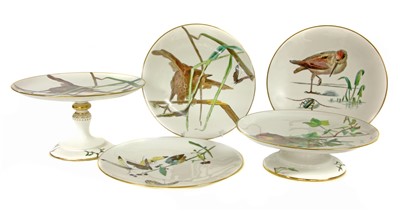 Lot 503 - A Minton porcelain dessert service