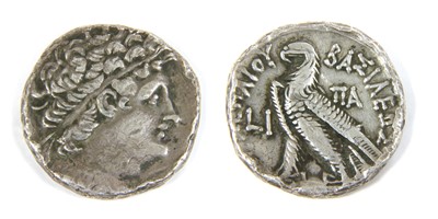 Lot 3 - Ancient coins, Greek, Kingdom of Egypt, Cleopatra III and Ptolemy X