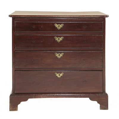 Lot 391 - A George I mahogany bachelor's chest