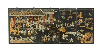 Lot 455 - Five hanging wall panels