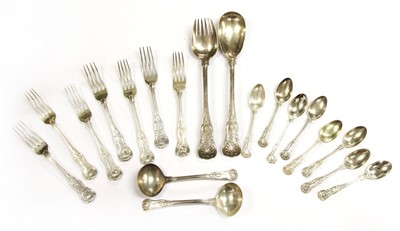 Lot 98 - Kings Pattern cutlery