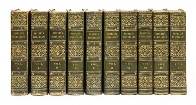 Lot 227 - BINDING: Bentley’s Miscellany. Vols. 1-10.