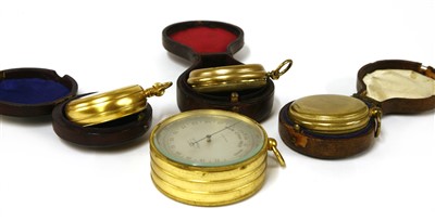 Lot 371 - Four pocket barometer/altimeters