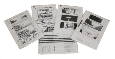 Lot 170 - JAMES BOND 'GOLDENEYE' PRODUCTION STORYBOARD