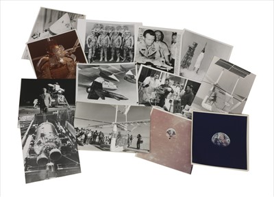 Lot 414 - A COLLECTION OF SPACE, LUNAR AND ROCKET TRAVEL PHOTOGRAPHS AND NEGATIVES