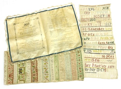 Lot 325 - Two band samplers