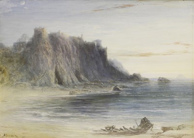 Lot 652 - John MacWhirter (Scottish, 1839-1911)
