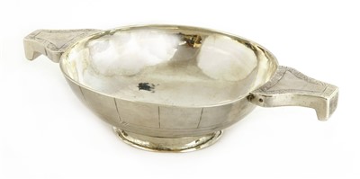 Lot 1 - A George I Scottish silver quaich