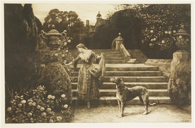 Lot 717 - Herbert Thomas Dicksee RE (1862-1942)