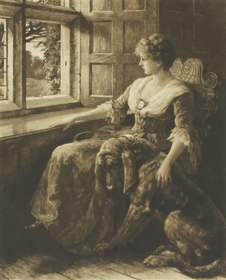 Lot 719 - Herbert Thomas Dicksee RE (1862-1942)