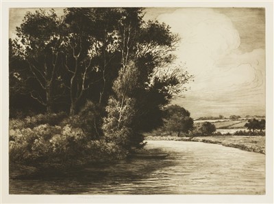 Lot 724 - Herbert Thomas Dicksee RE (1862-1942)