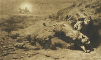Lot 721 - Herbert Thomas Dicksee RE (1862-1942)