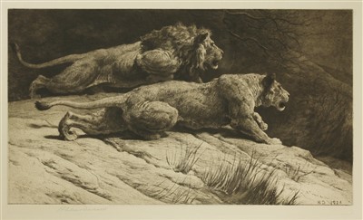 Lot 734 - Herbert Thomas Dicksee RE (1862-1942)