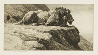 Lot 735 - Herbert Thomas Dicksee RE (1862-1942)