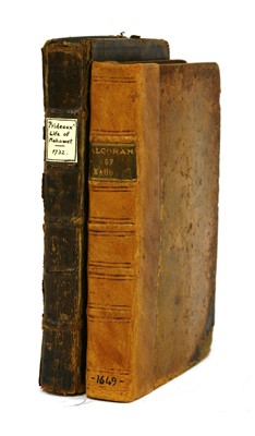 Lot 68 - 1- KORAN: THE ALCORAN OF MAHOMET
