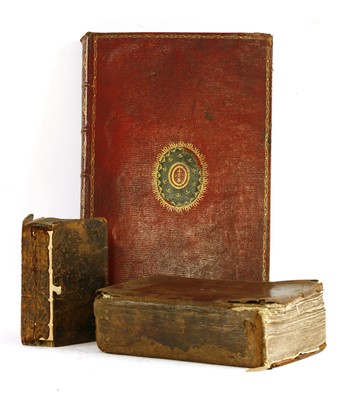 Lot 69 - BIBLES: 1- The Holy Bible, Conteining the Old Testament, and the New..