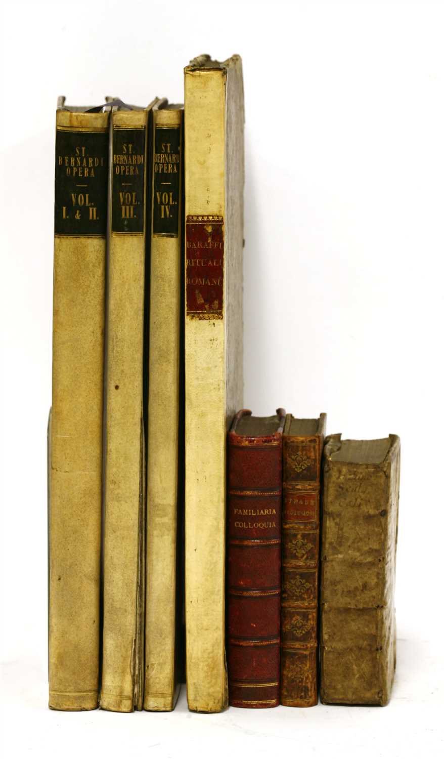 Lot 123 - 1- Baruffaldi G: Ad Rituale romanum commentaria..