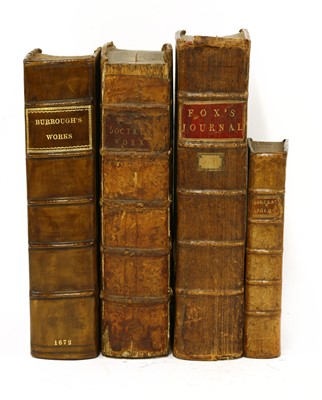 Lot 129 - QUAKERS: 1- Fox, George: Gospel-Truth Demonstrated..