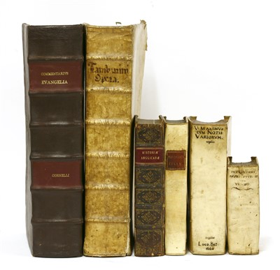 Lot 135 - 1- Lapide, Cornelius A: Commentarius In Quatuor Evangelia, 2 vols. In 1.
