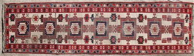 Lot 593 - A hand knotted Iranian runner