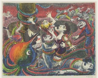 Lot 215 - Frederick Gore RA (1913-2009)