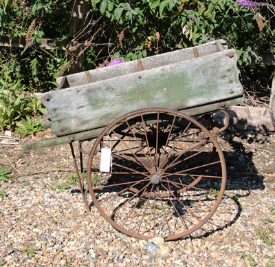Lot 128 - An old street trader's barrow