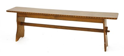 Lot 78 - An oak bench