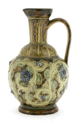 Lot 57 - A Doulton Lambeth stoneware ewer
