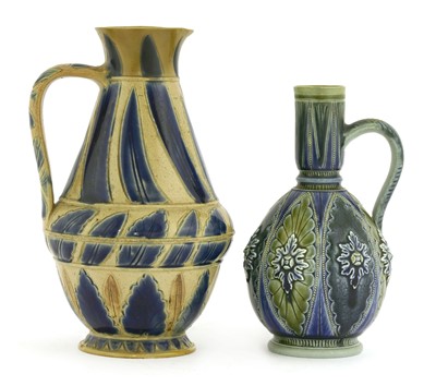 Lot 58 - A Doulton Lambeth ewer