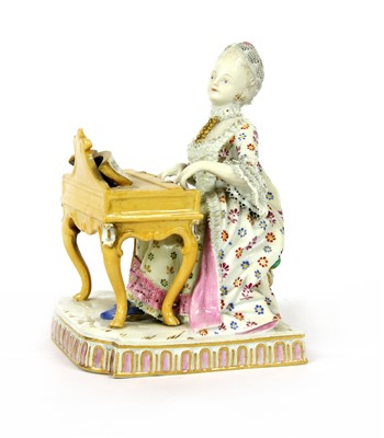Lot 115 - A Meissen figure