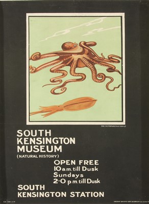 Lot 128 - A RARE 1919 LONDON UNDERGROUND POSTER