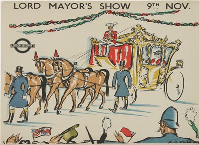 Lot 126 - A LONDON UNDERGROUND POSTER