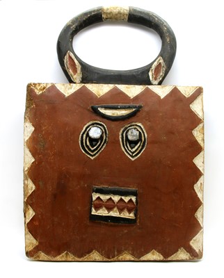 Lot 259 - A Burkino Faso (?) square mask