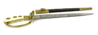 Lot 182 - A 19th Century German hunting hanger