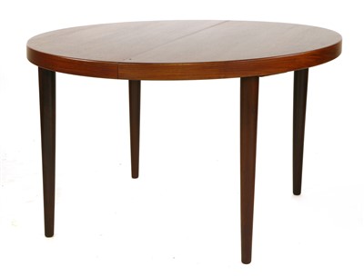 Lot 455 - A Danish rosewood circular dining table