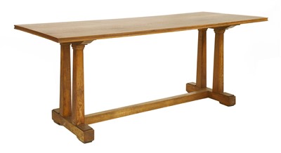 Lot 87 - An Heal's oak refectory table