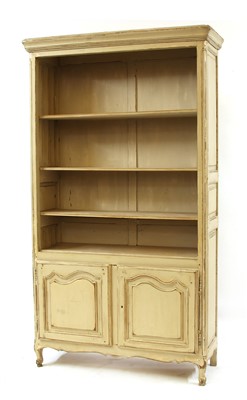 Lot 586 - A painted French style cabinet