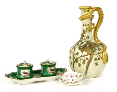 Lot 140 - A late 19th century Royal Worcester Aesthetic jug