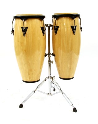 Lot 272 - A pair of CP lp congas