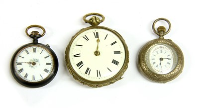 Lot 27 - Three pocket watches