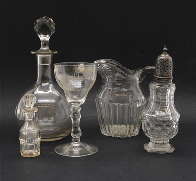Lot 172 - A collection of Georgian and later glass ware